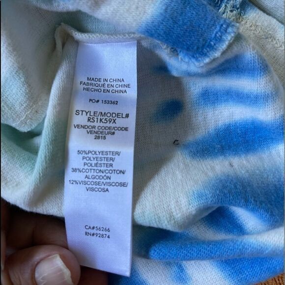 SPLENDID Tie Dye along Sleeves Sweatshirt.Size M - Picture 10 of 13